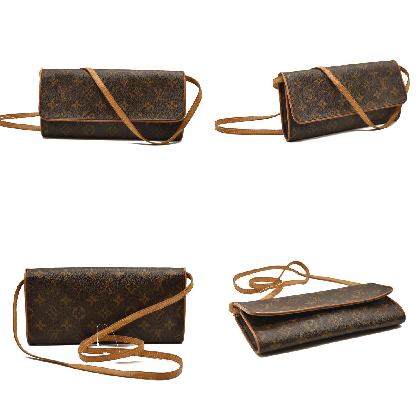 LOUIS VUITTON Monogram Pochette Twin GM  CA1919