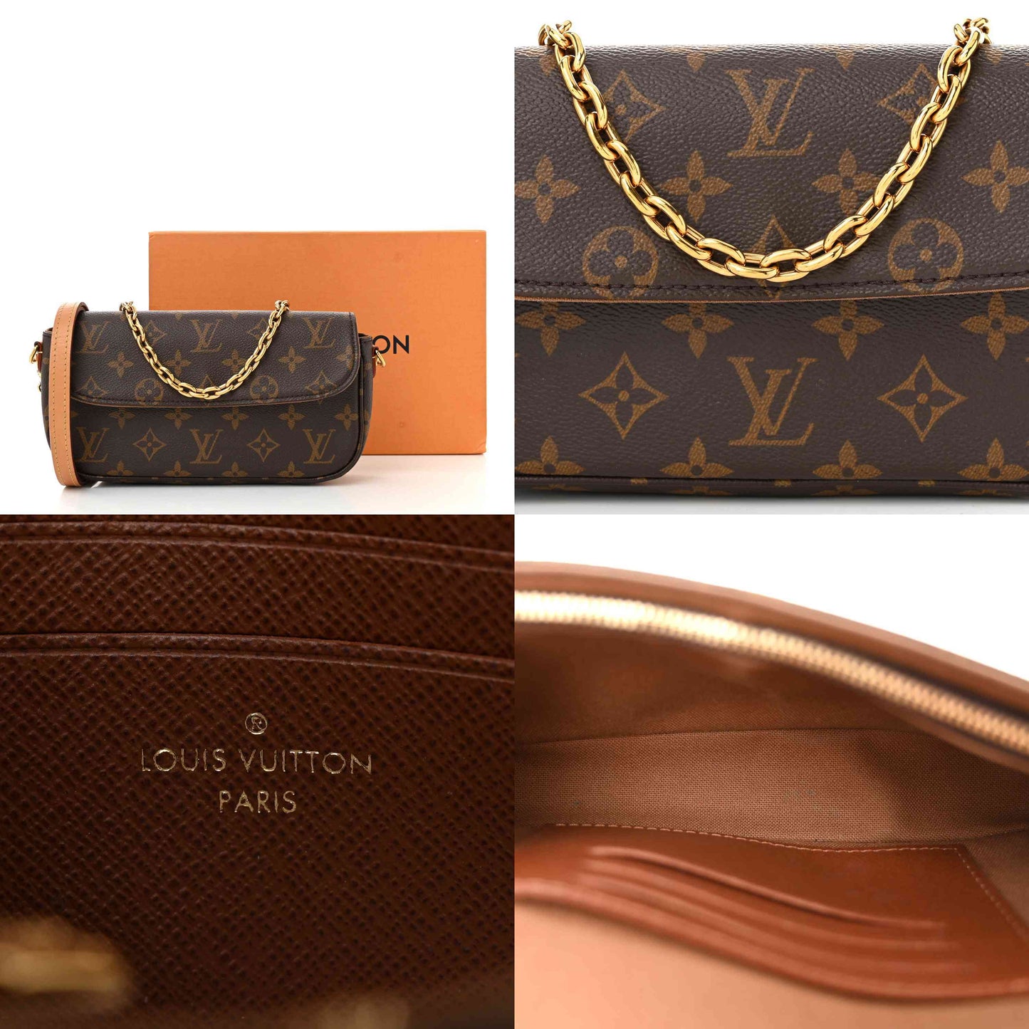 Louis Vuitton  Monogram Ivy Wallet On Chain