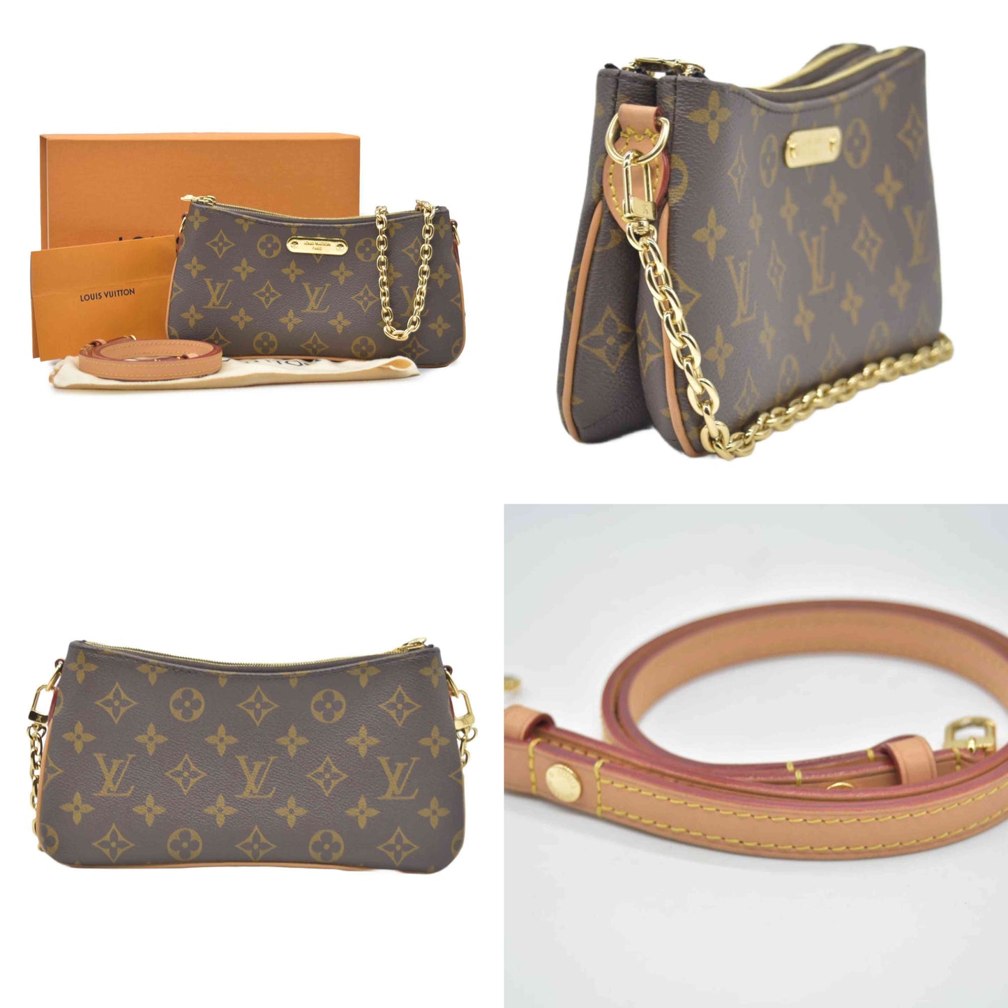 $1,950 LOUIS VUITTON Monogram Liv Pochette