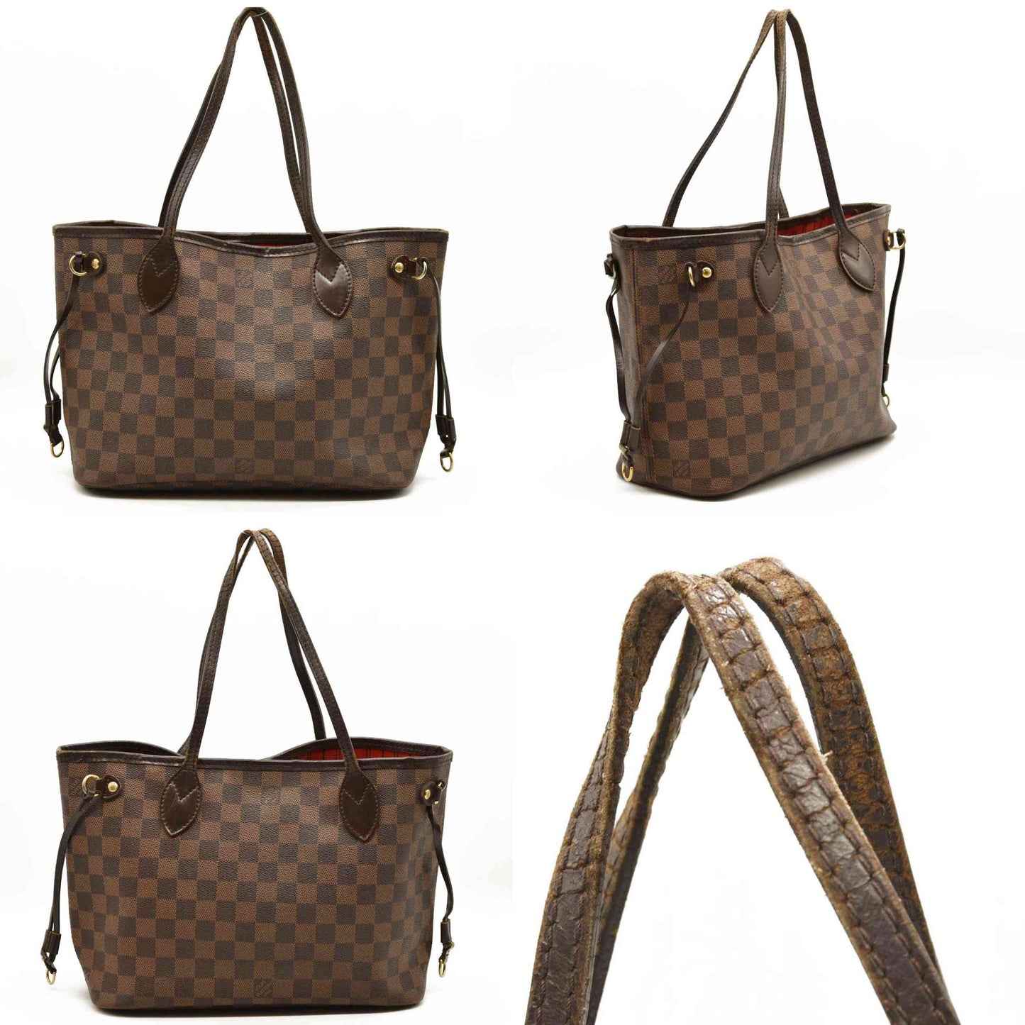 LOUIS VUITTON Damier Ebene Neo Neverfull PM VI2049