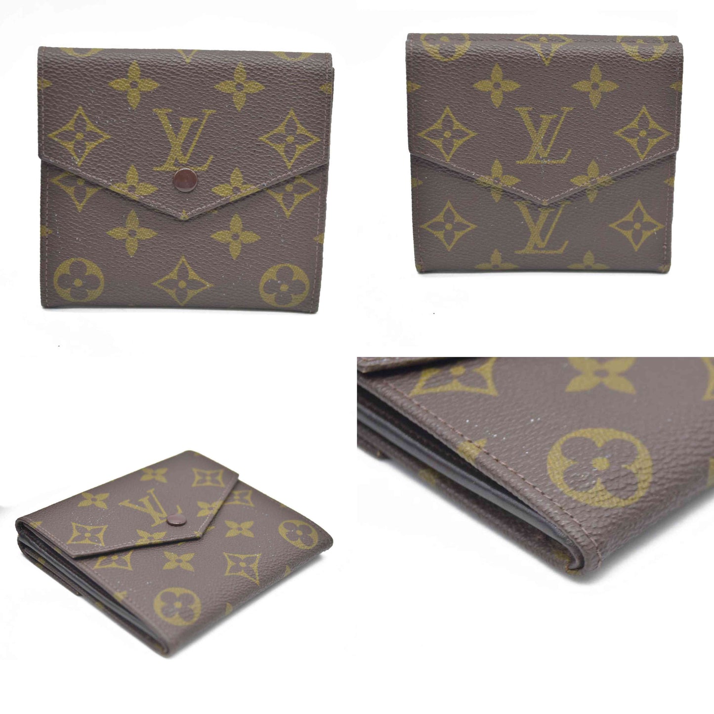 AUCTION $650 Louis Vuitton  Monogram Elise Wallet