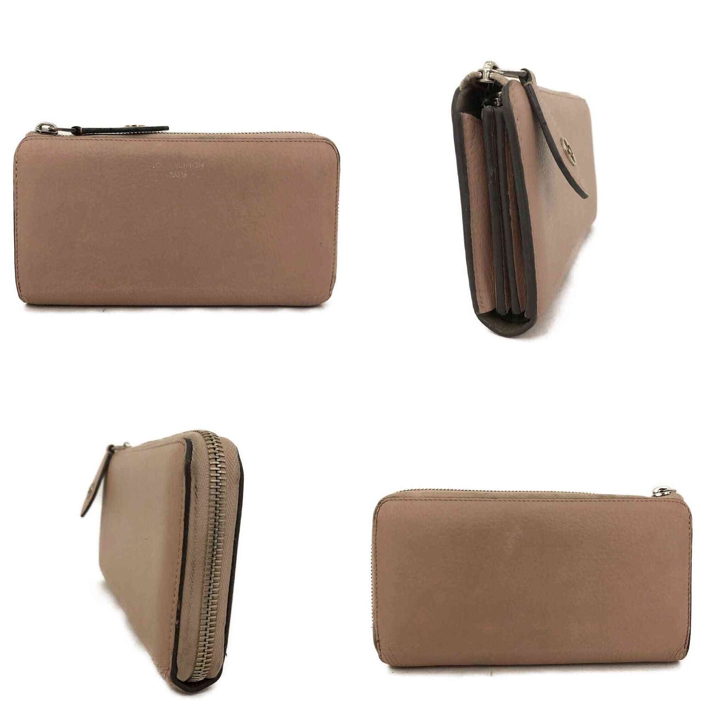 LOUIS VUITTON Parnacea Portefeuille Comet L-shaped zipper long wallet Magnolia MI2168