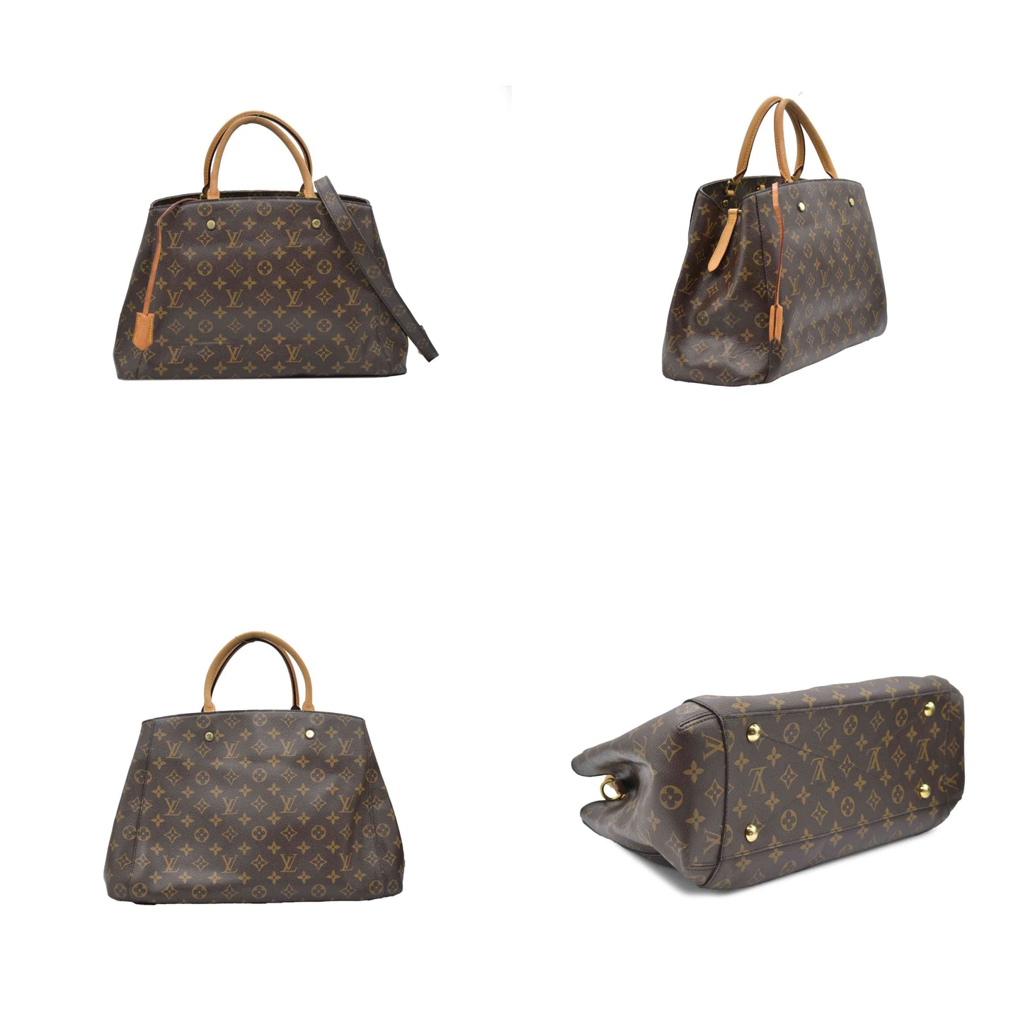 $2910 Louis Vuitton Monogram Montaigne MM