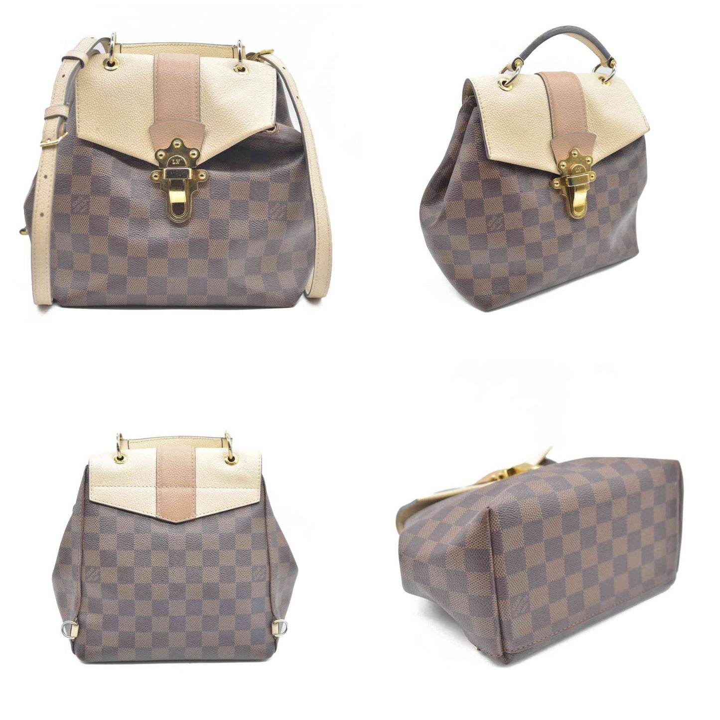 $1990 Louis Vuitton Damier Ebene Clapton