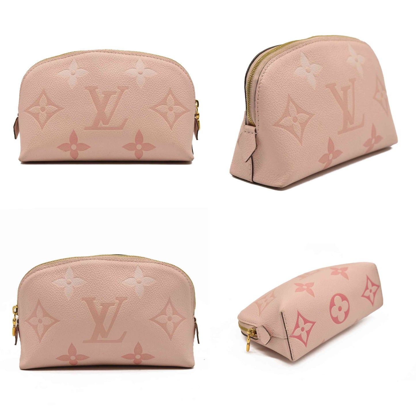 Louis Vuitton  Empreinte Monogram Giant By The Pool Cosmetic Pouch Bouton De Rose RFID
