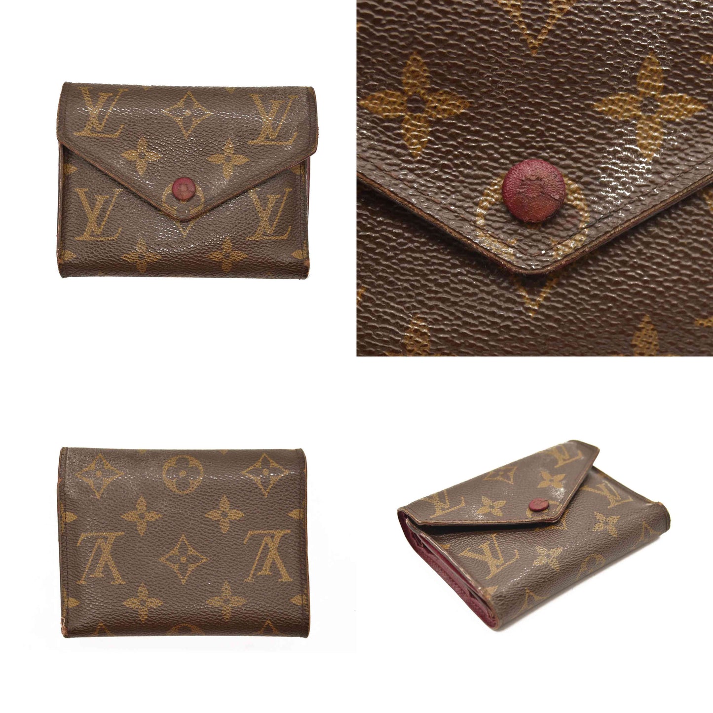 Louis Vuitton  Monogram Victorine Wallet Fuchsia SP0116