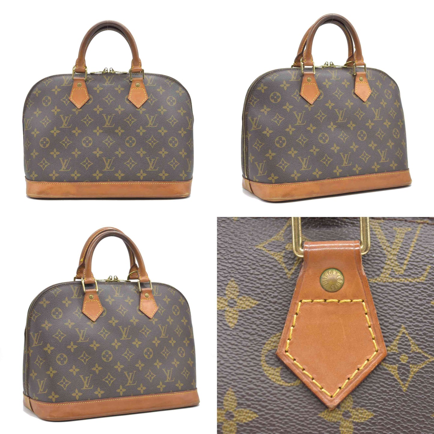 $2090 Louis Vuitton  Monogram Alma PM Made in USA