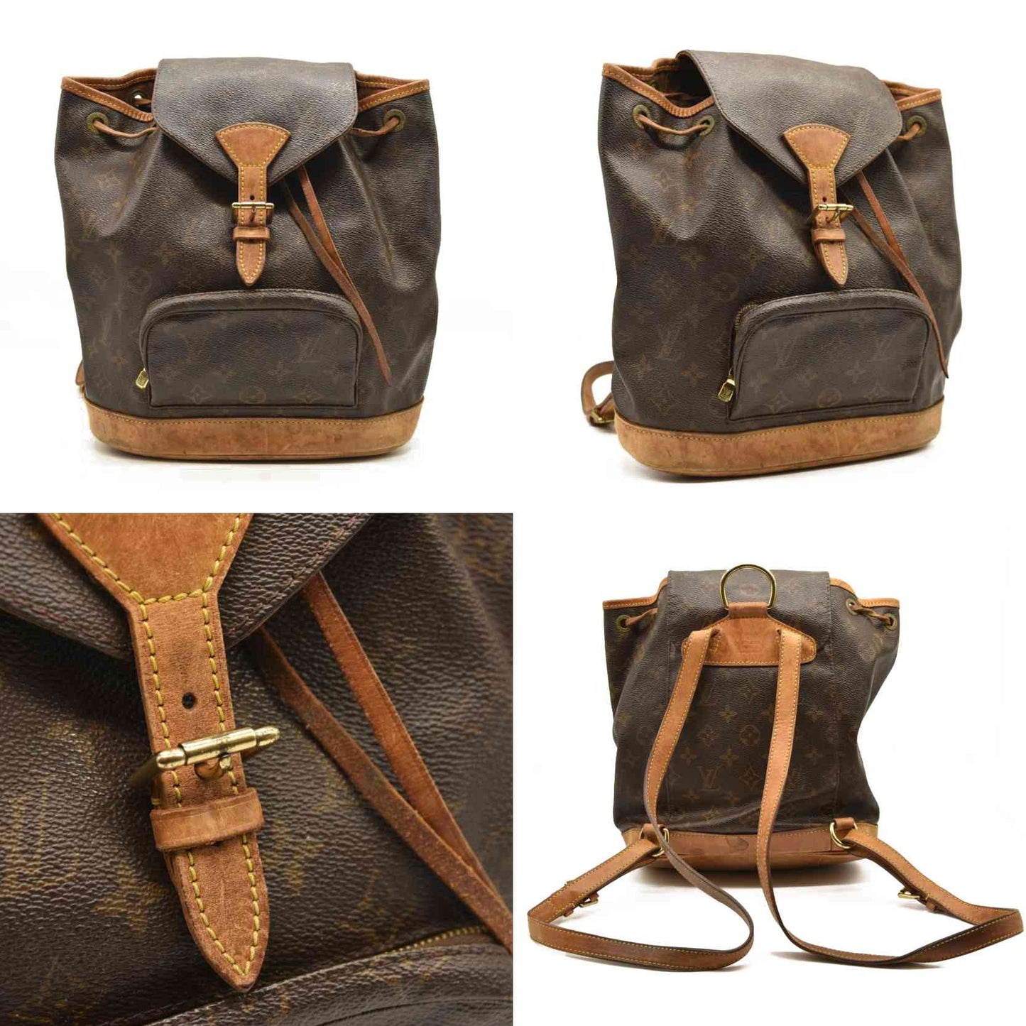 LOUIS VUITTON Monogram Montsouris MM Backpack SP1929