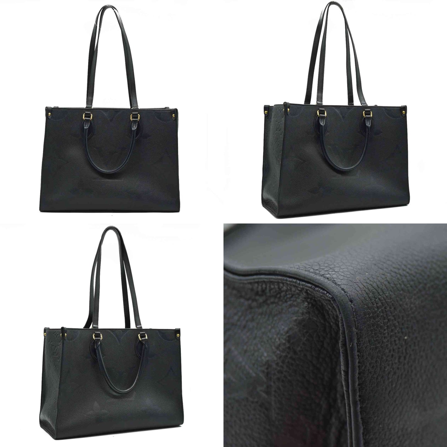 Louis Vuitton  Empreinte Monogram Giant Onthego MM Black RFID