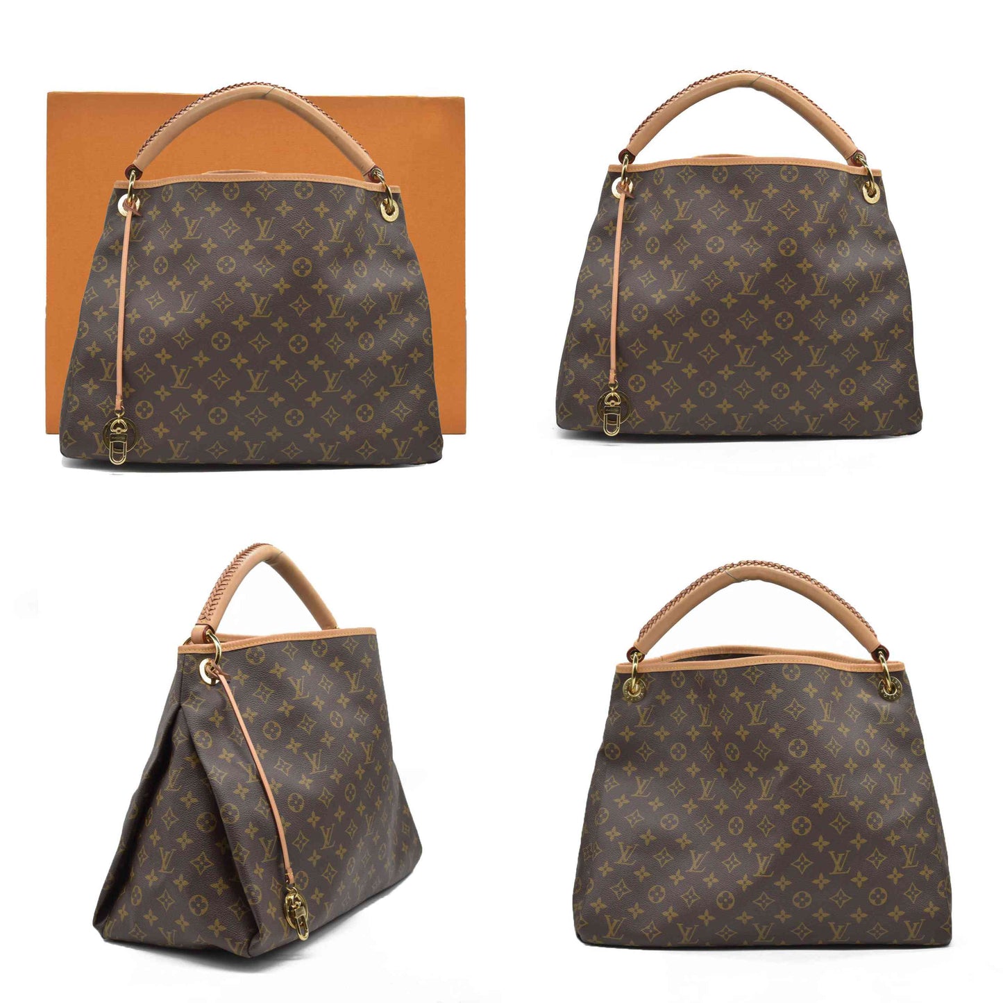 $2950 Louis Vuitton Monogram Artsy MM NM CA3189 2019