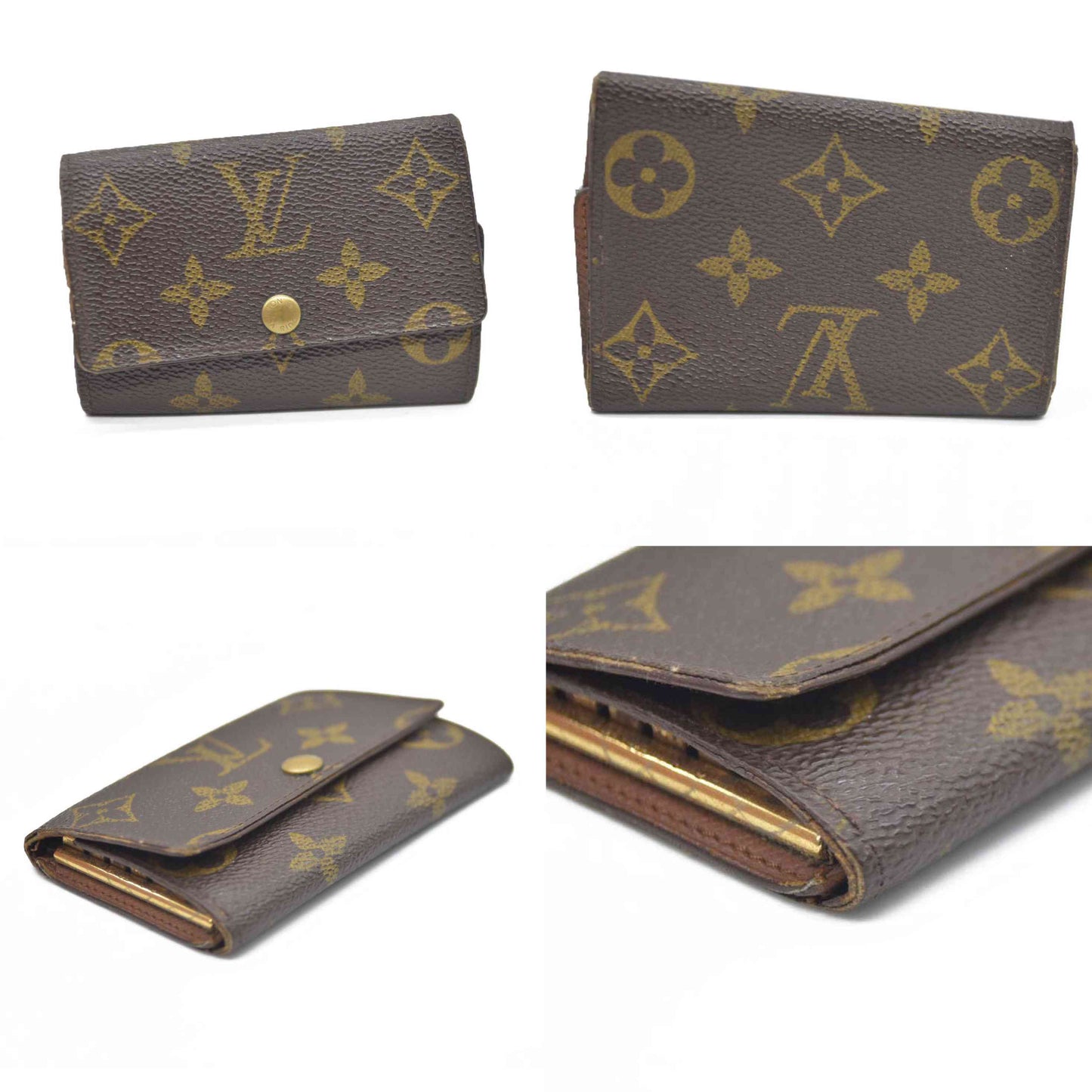 Louis Vuitton $345 Monogram Multicles 6 Ring Key Case CT0917