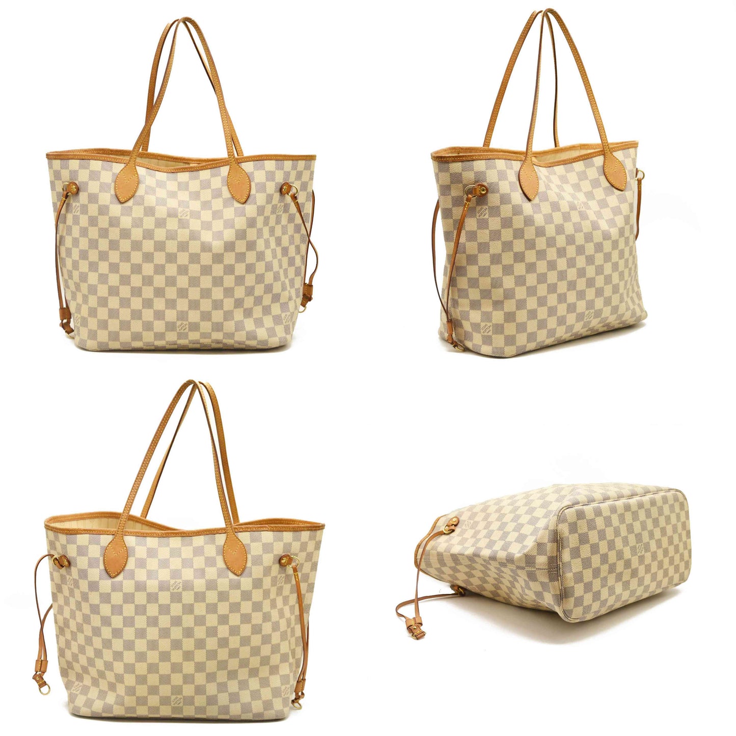 Louis Vuitton  Damier Azur Neverfull MM