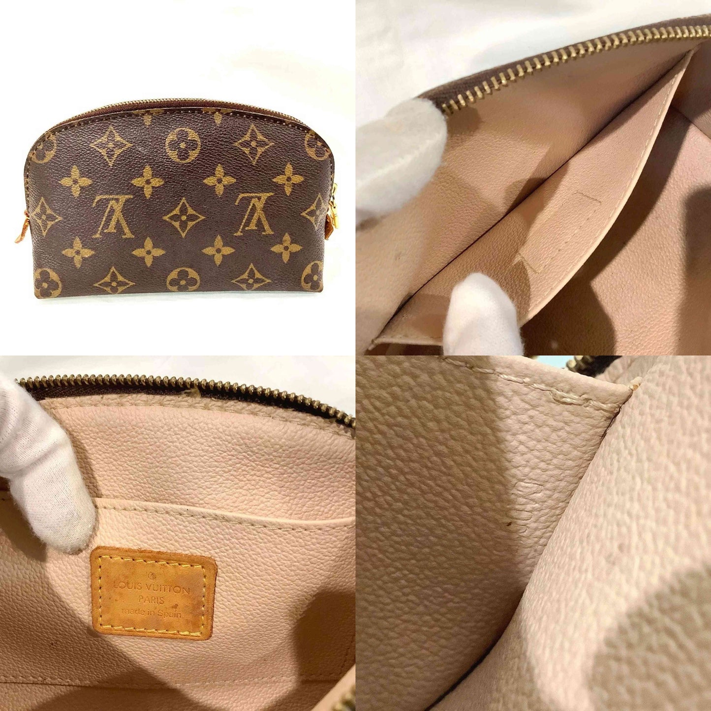 Louis Vuitton  Monogram Cosmetic Pouch