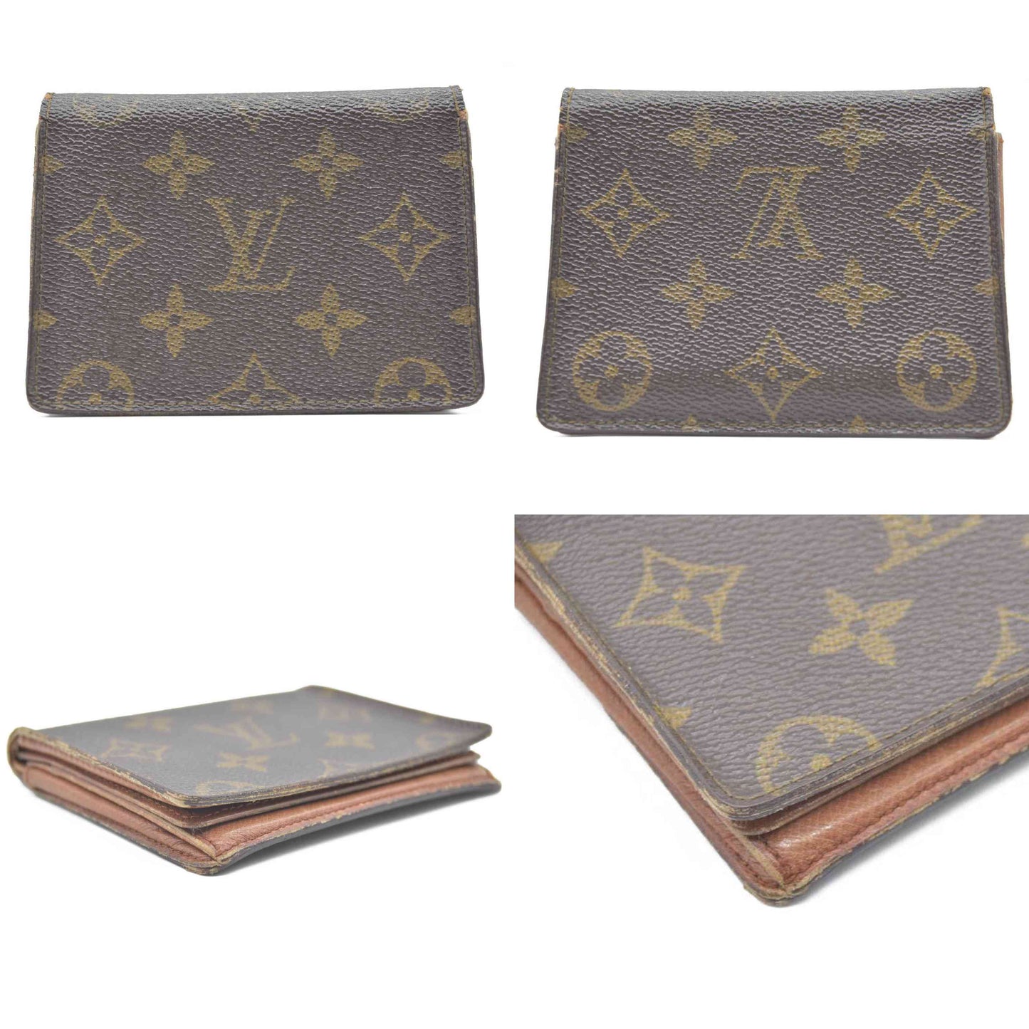 $250 Louis Vuitton  Monogram ID Holder 873A2
