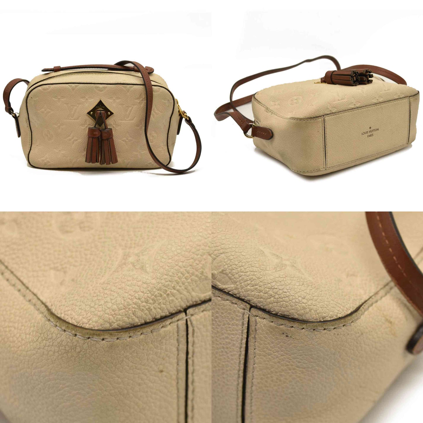 LOUIS VUITTON  Empreinte Saintonge Creme