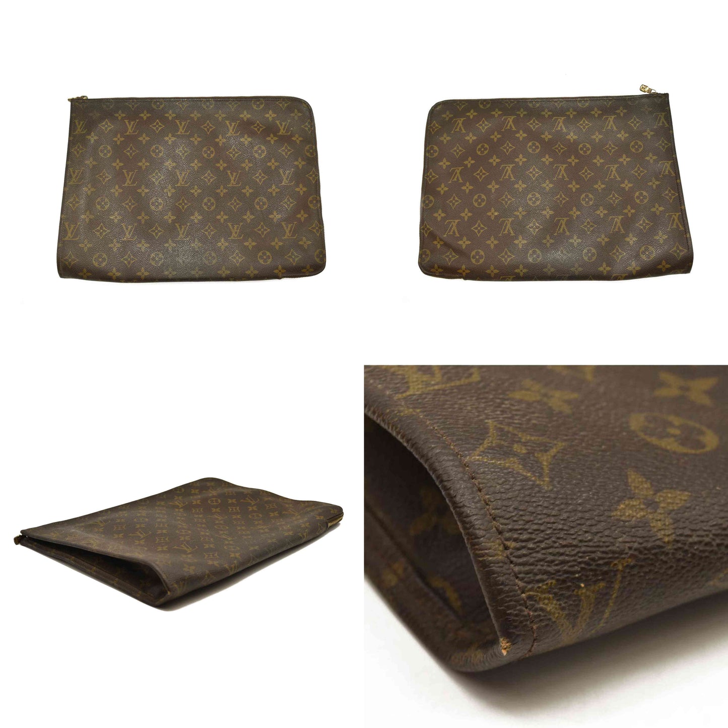 LOUIS VUITTON Monogram Poche Documents Portfolio Case 39