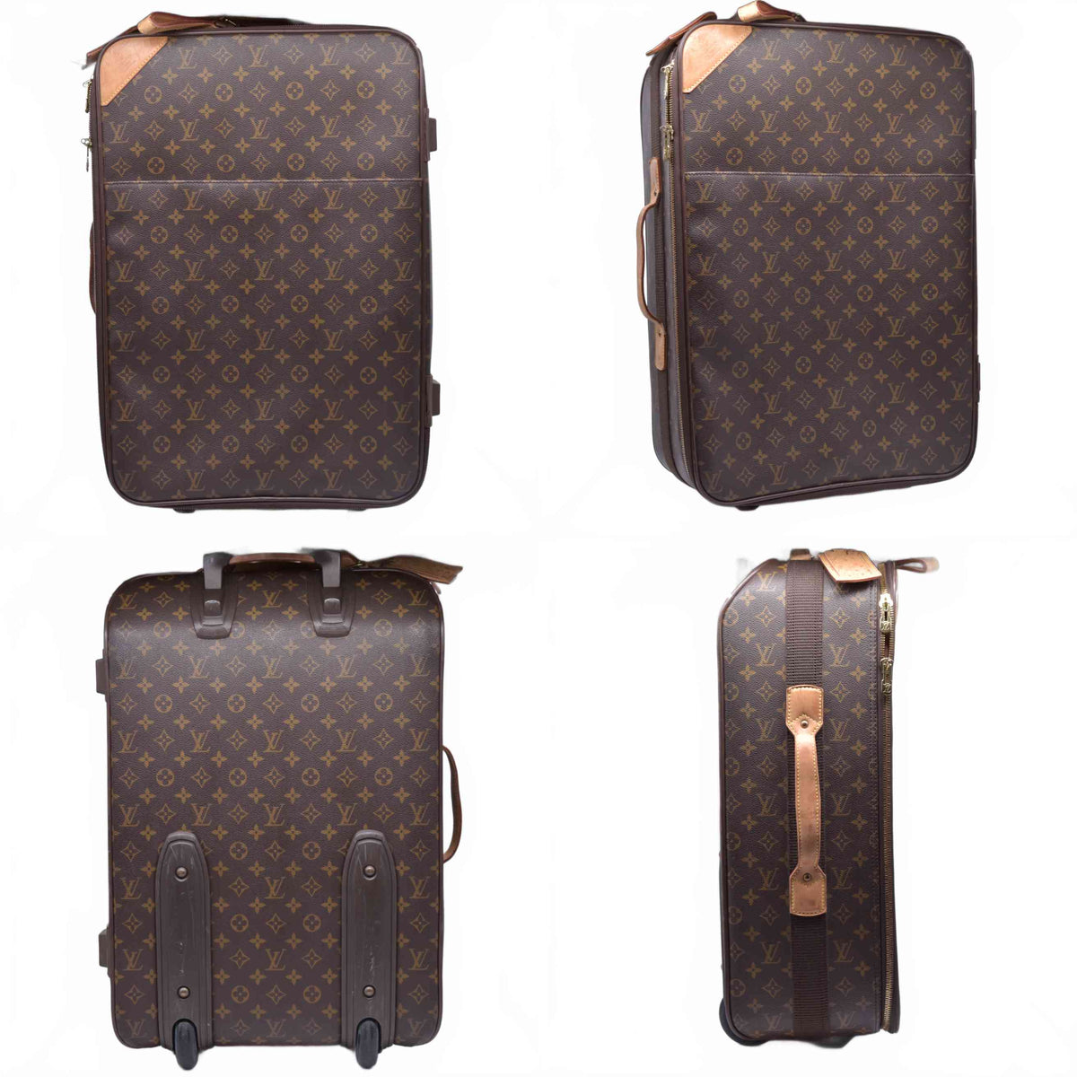 $3800 1999 LOUIS VUITTON Pegase 55 Monogram Suitcase SP0939