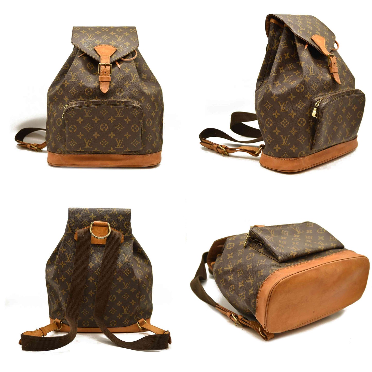 Louis Vuitton Monogram Montsouris GM Backpack MI0976