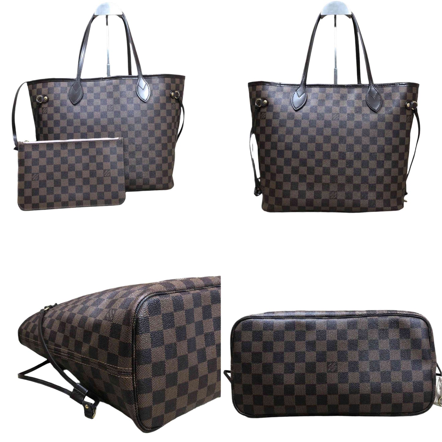 PRE-ORDER Louis Vuitton  Damier Ebene Neo Neverfull MM Rose Ballerine