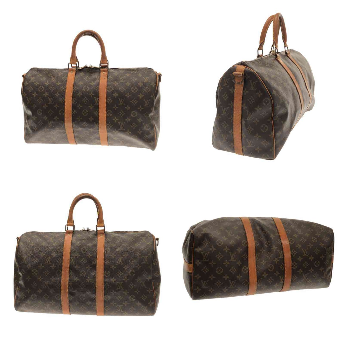 LOUIS VUITTON Monogram Keepall Bandouliere 45 VI8906