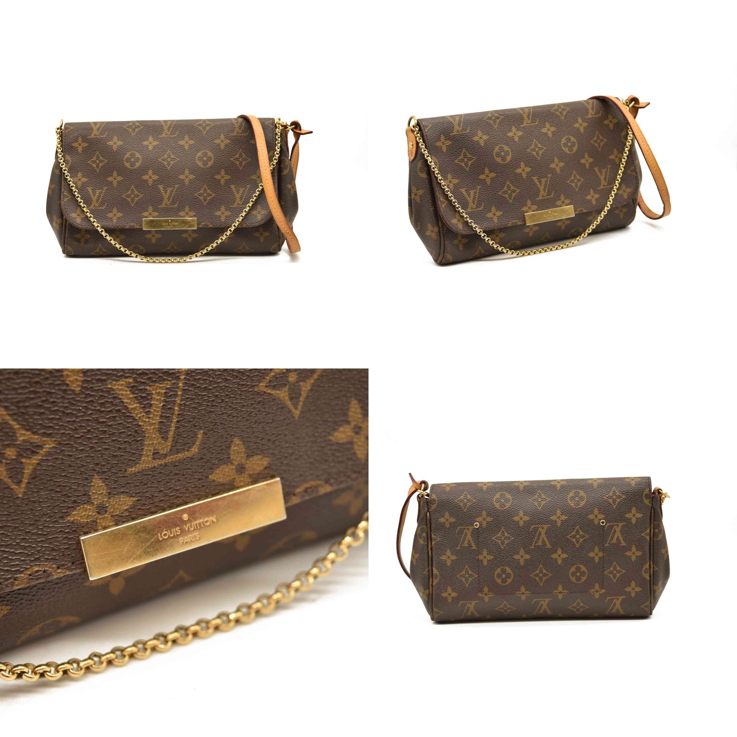 Louis Vuitton  Monogram Favorite MM  MI1154