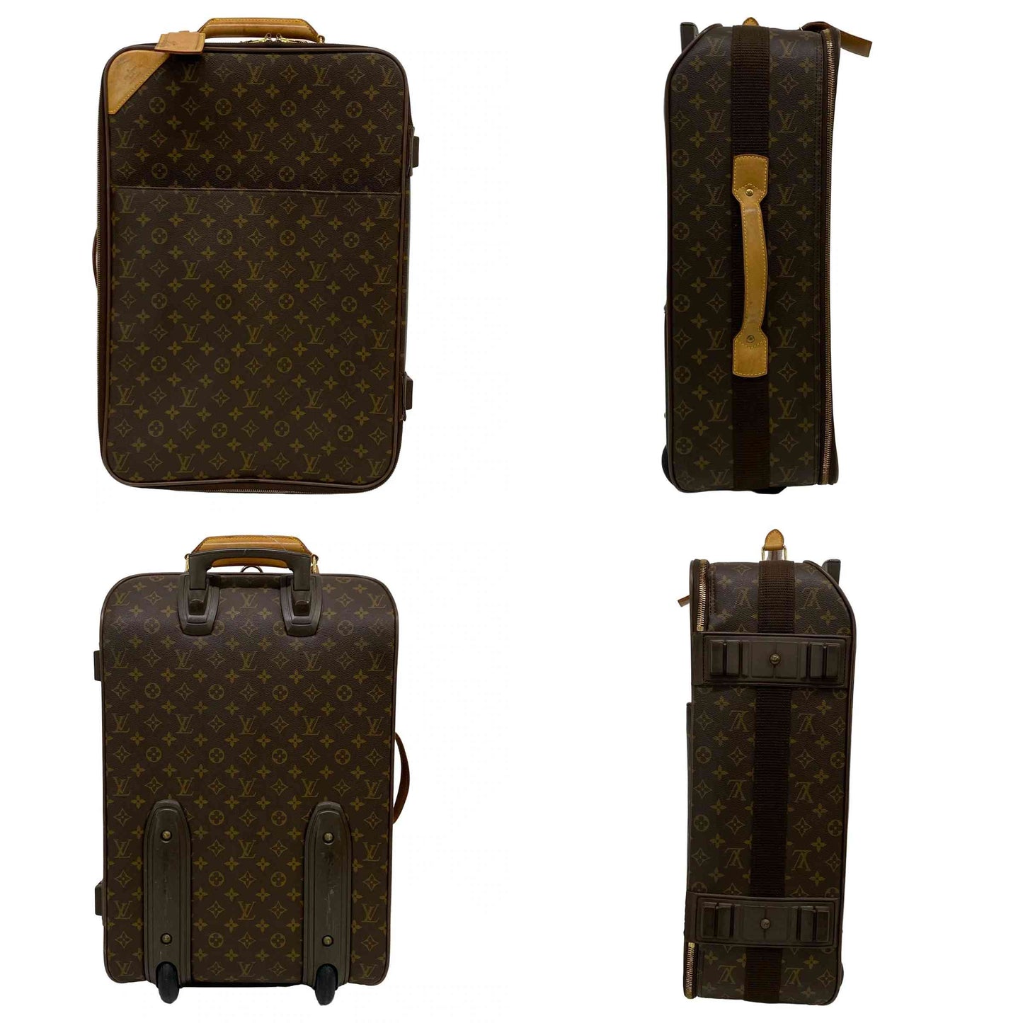 $2870 1998 LOUIS VUITTON Monogram Pegase 60 SP1918 Suitcase
