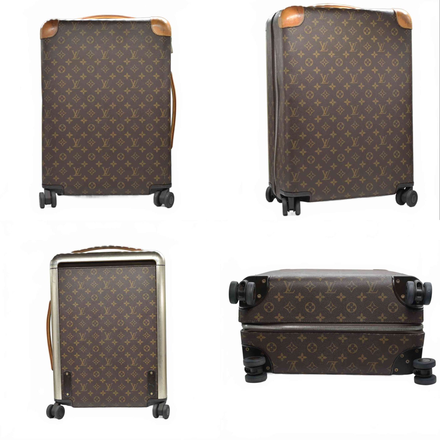 $3450 Louis Vuitton Horizon 50 Monogram Carry On Suitcase