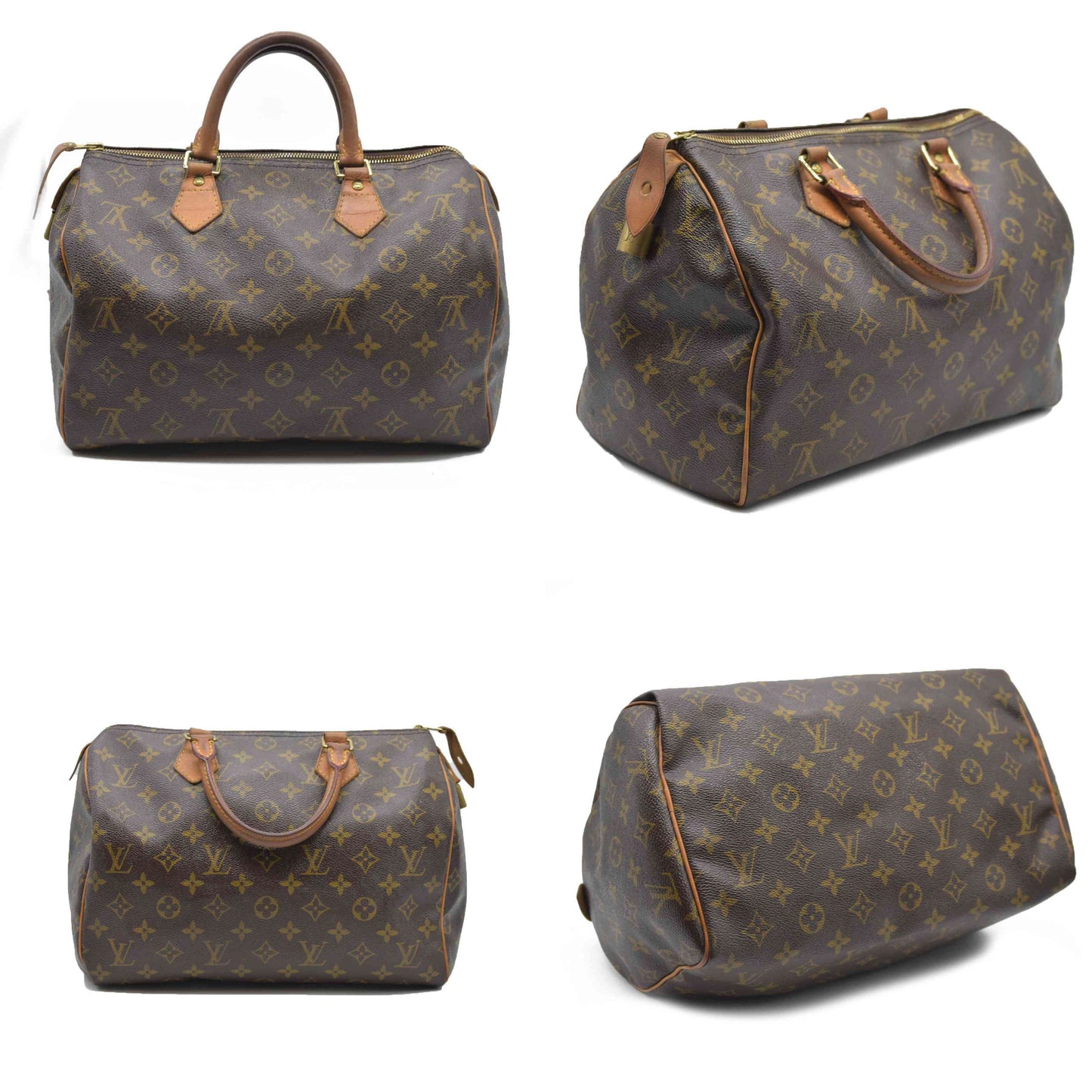 $1550 Louis Vuiton Monogram Speedy 30 SD1193