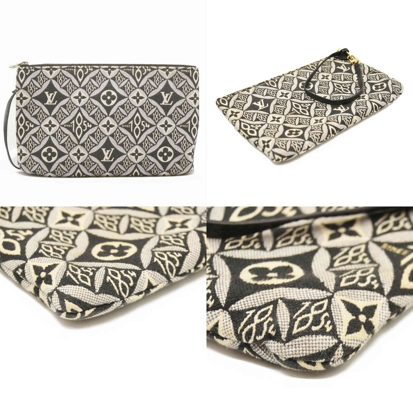 AUCTION $2170 Louis Vuitton  Jacquard Since 1854 Neverfull MM GM Pochette