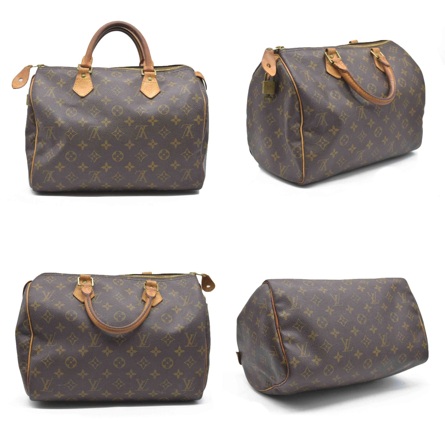 Louis Vuitton  Monogram Speedy 30 SD3009 with Lock and Key $1550 2009