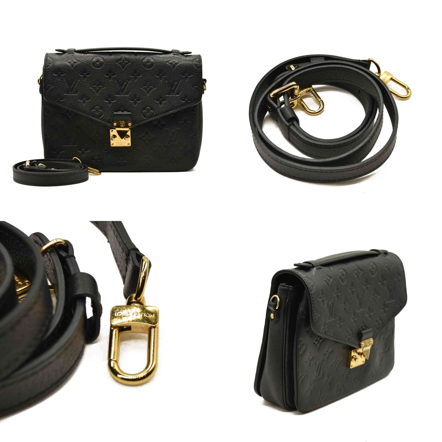 Louis Vuitton  Empreinte Pochette Metis Black AR3188