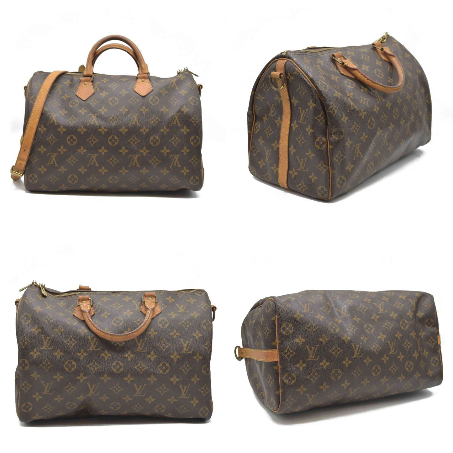 Louis Vuitton  Monogram Speedy Bandouliere 35 DU1102