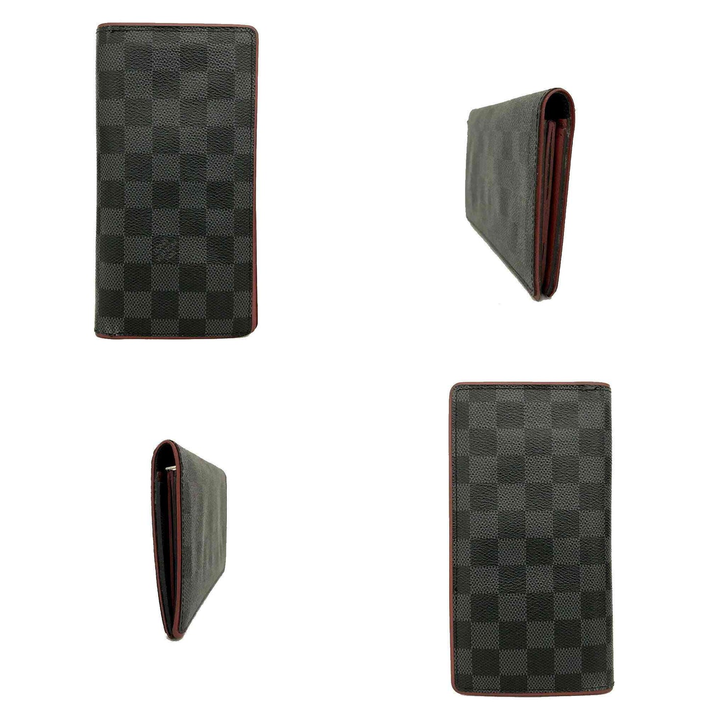 LOUIS VUITTON Damier Graphite Brazza Wallet SP1135