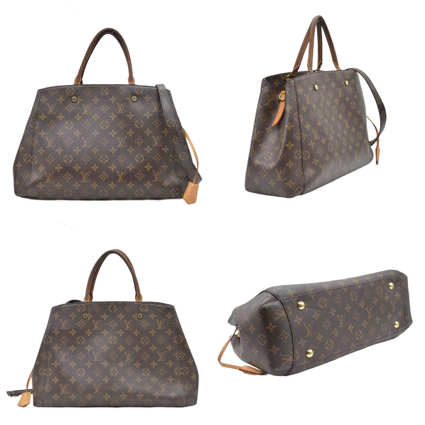 $2690 2015 Louis Vuitton Monogram Montaigne GM SD5105