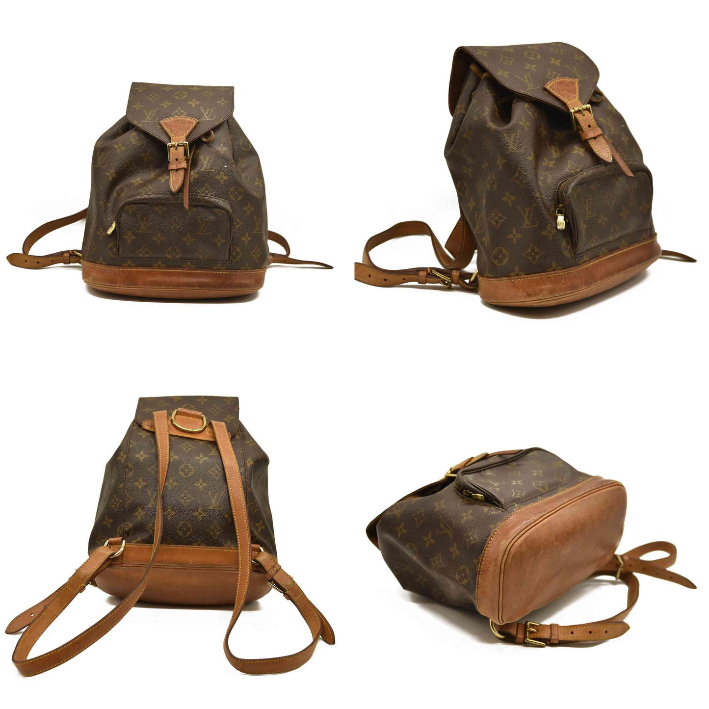 Louis Vuitton Monogram  Montsouris Backpack MM SP1917