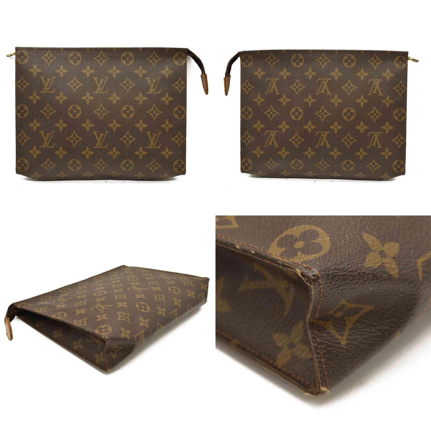 Louis Vuitton  Monogram Toiletry Pouch 26 8912AN