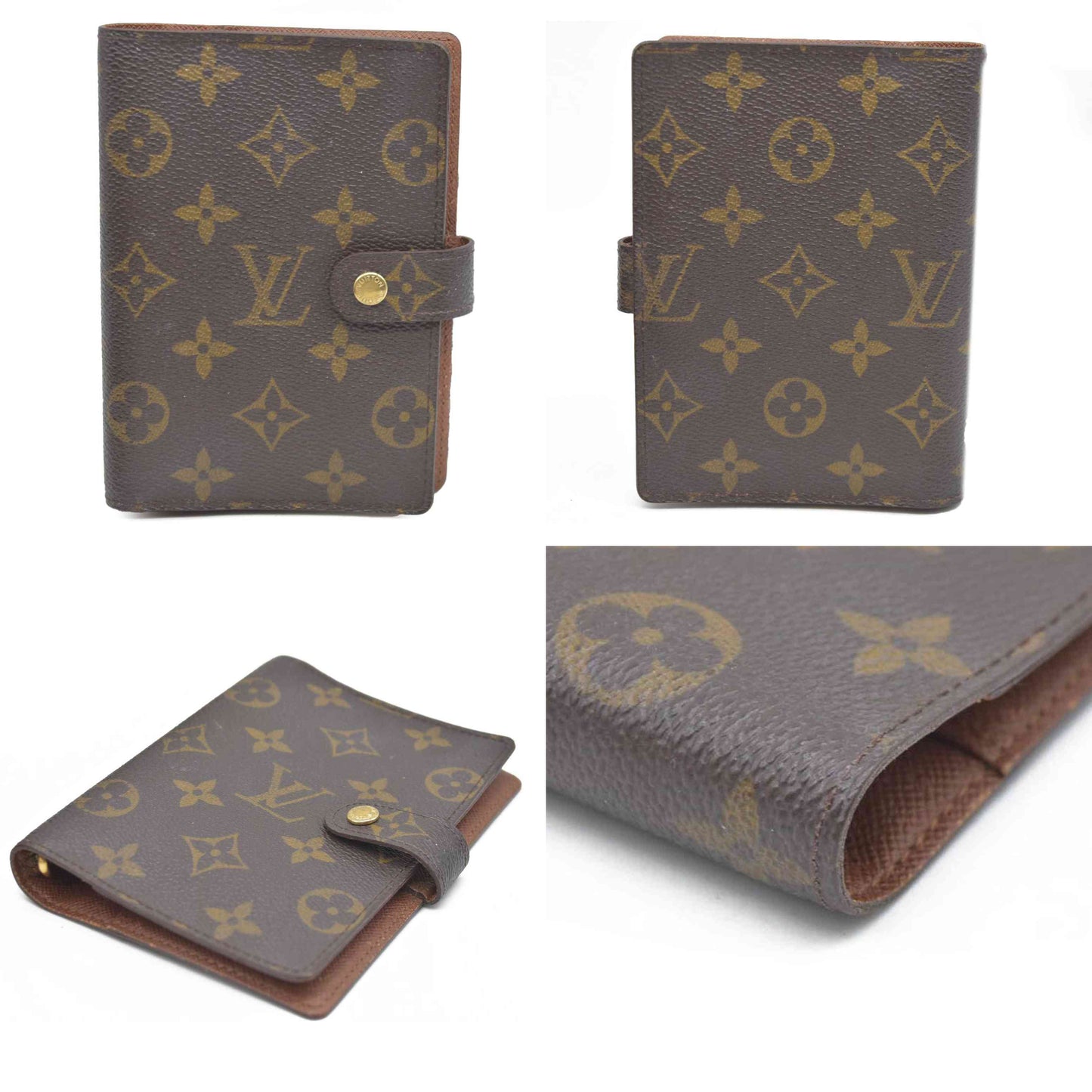LOUIS VUITTON Monogram  Agenda PM Day Planner Notebook Cover