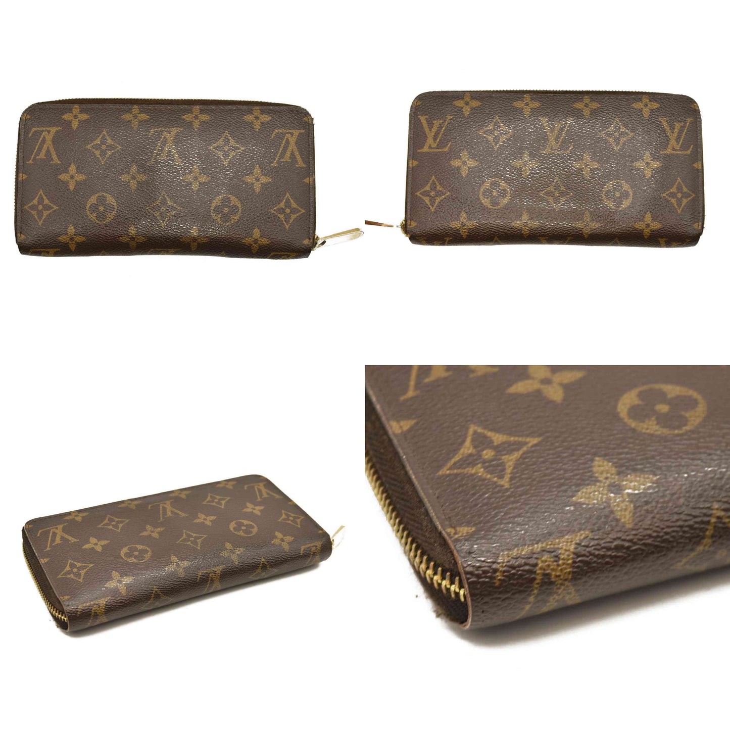 Louis Vuitton  Monogram Zippy Wallet CA2008