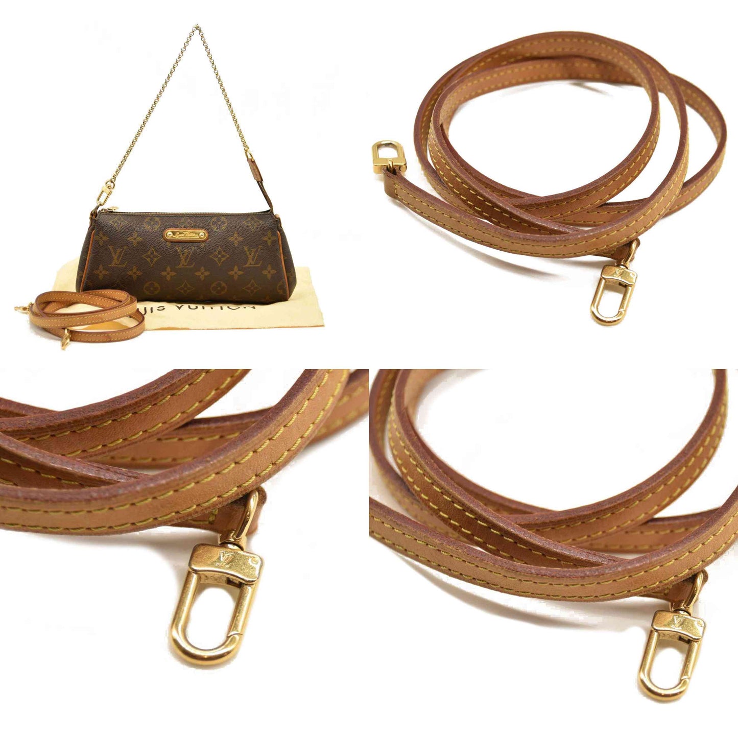 Louis Vuitton  Monogram Eva Clutch DU0192