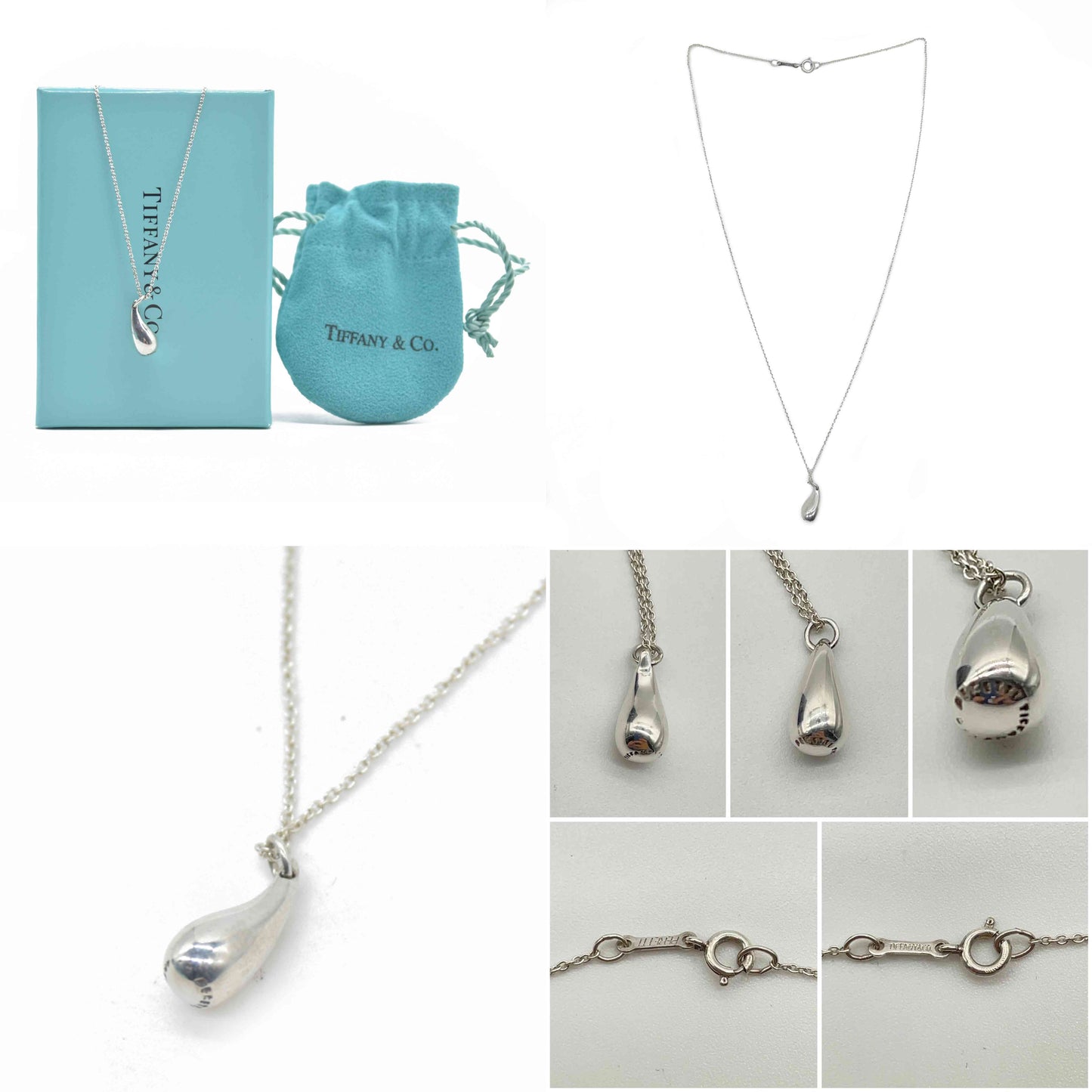 $345 Tiffany & Co Elsa Peretti Teardrop Pendant