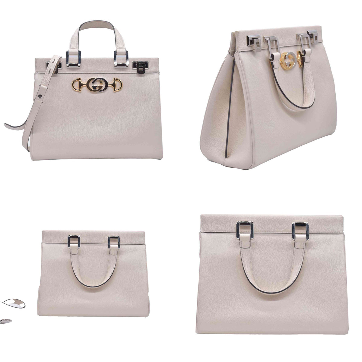 $3200 Gucci  Interlocking G Horsebit Zumi Small CONSIGNMENT 10020815