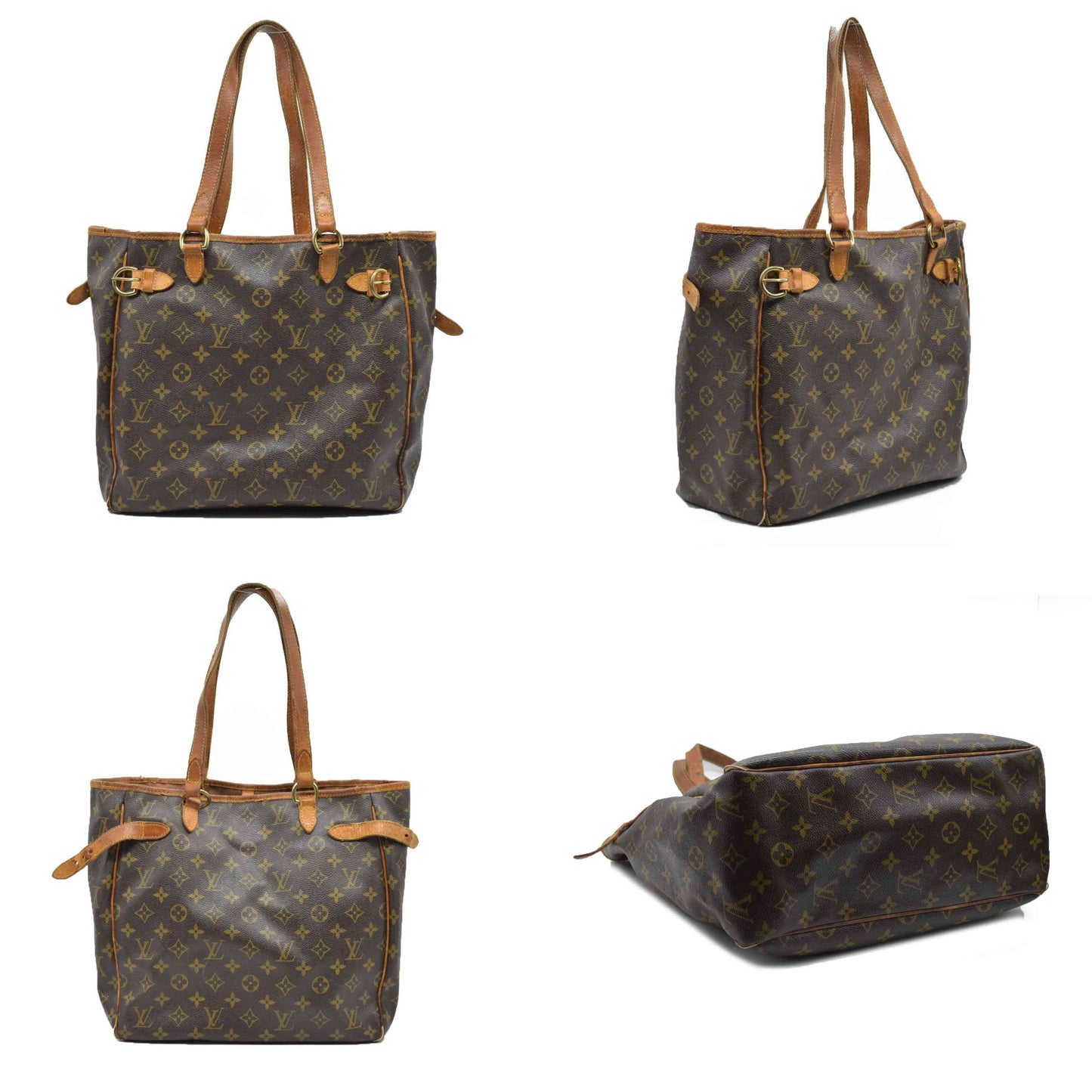 $1300 Louis Vuitton  Monogram Batignolles Vertical WELL WORN