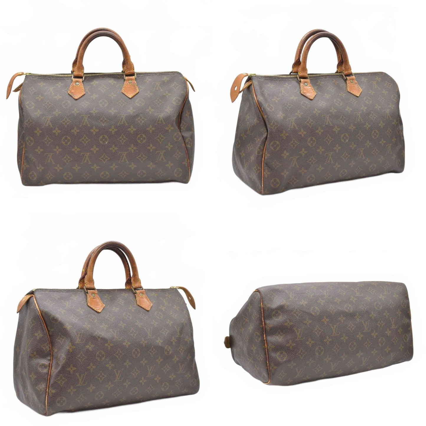 $1700 1982 Louis Vuitton Monogram Speedy 35 823
