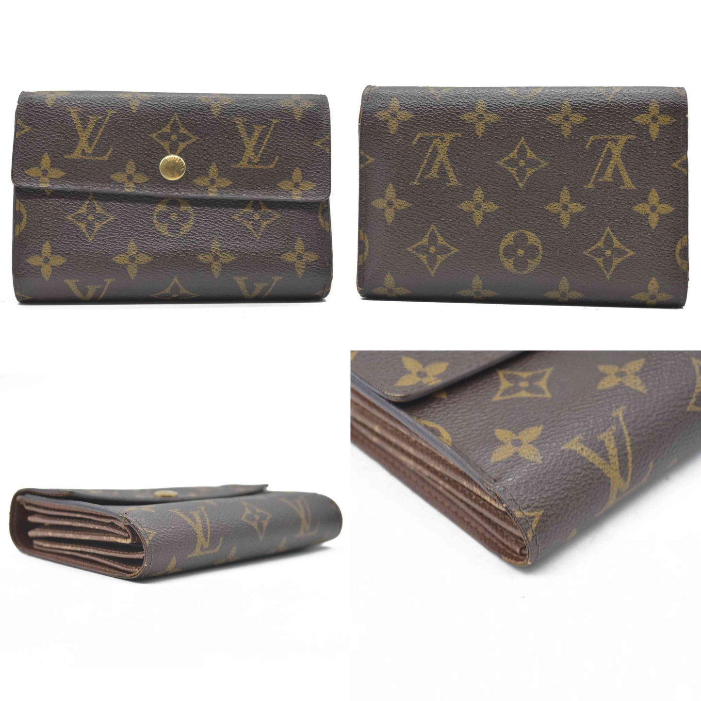$775 Louis Vuitton Monogram Alexandra Wallet 2009 CA2059
