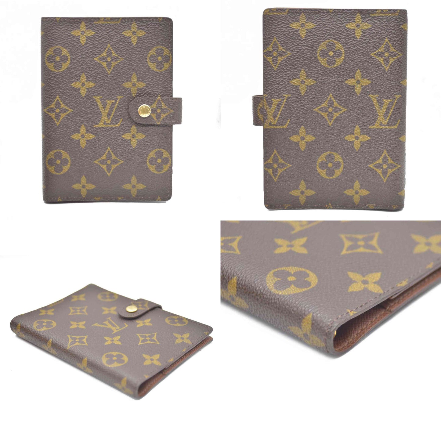 LOUIS VUITTON Monogram Agenda PM Day Planner Notebook Cover