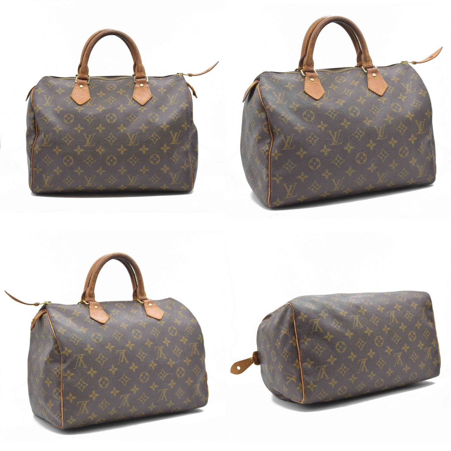 $1660 Louis Vuitton Monogram Speedy 30 2000 SP0010