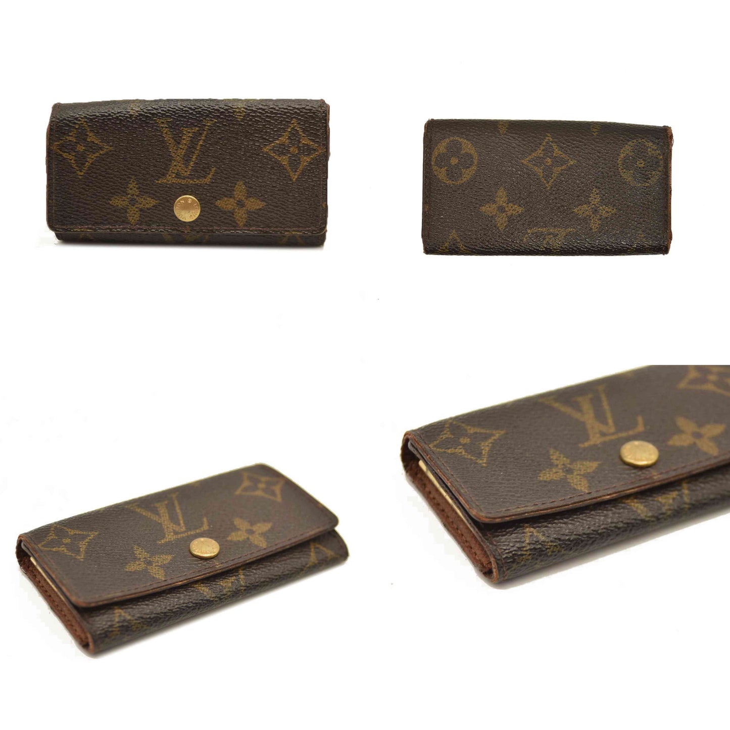 Louis Vuitton  Monogram 4 Key Multicles Holder TH19