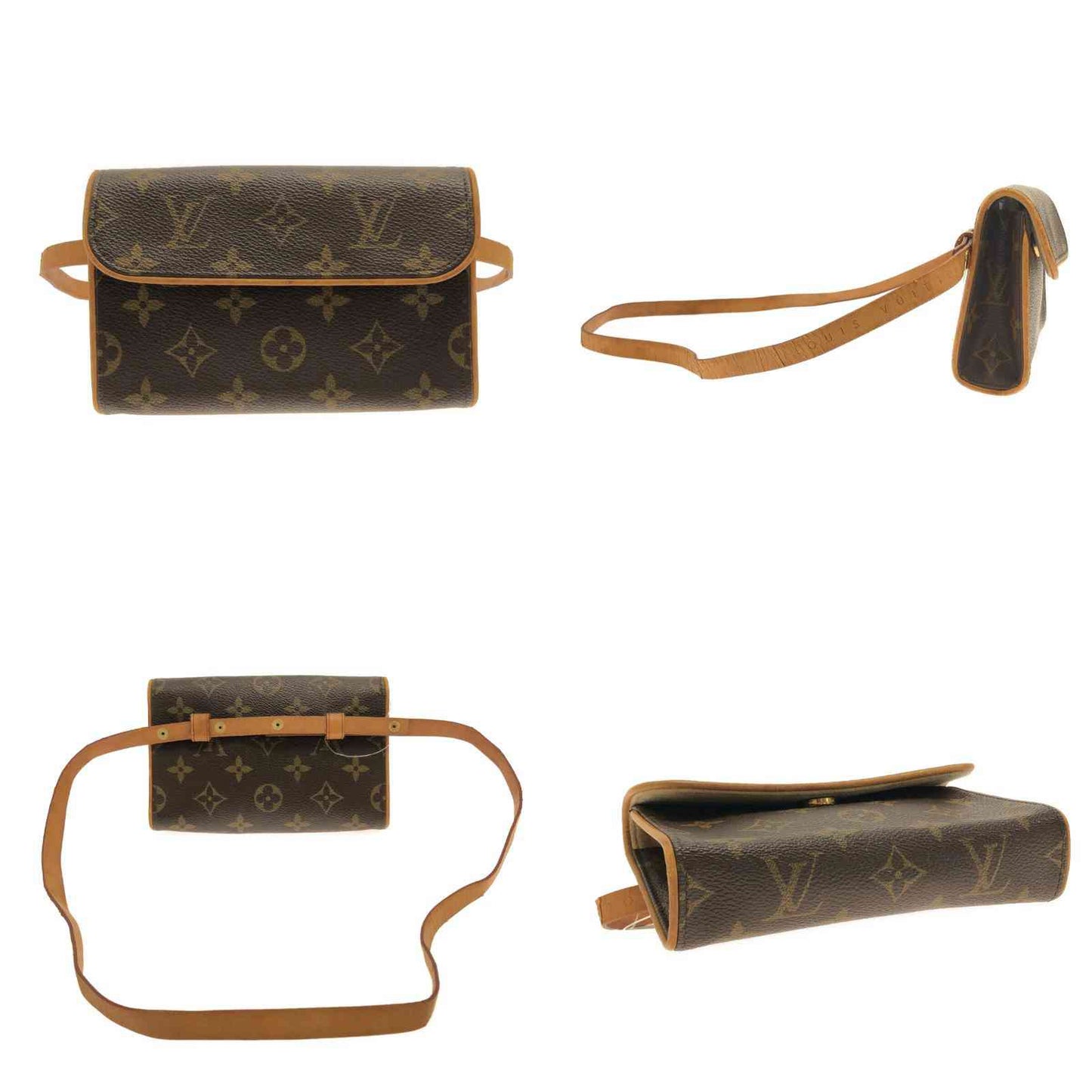 LOUIS VUITTON  Monogram Pochette Florentine FL0032