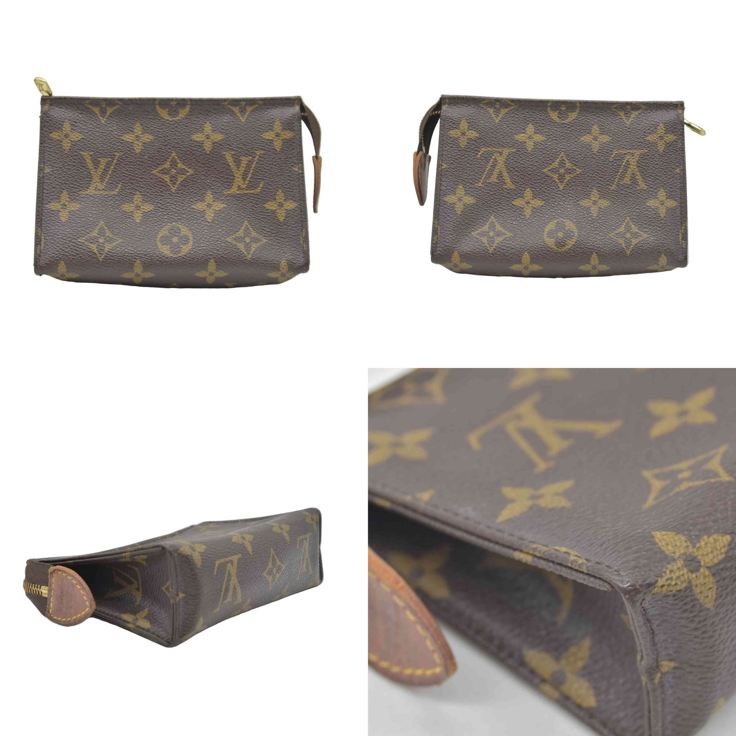 Louis Vuitton Monogram Poche Toilette 15 Cosmetic Pouch