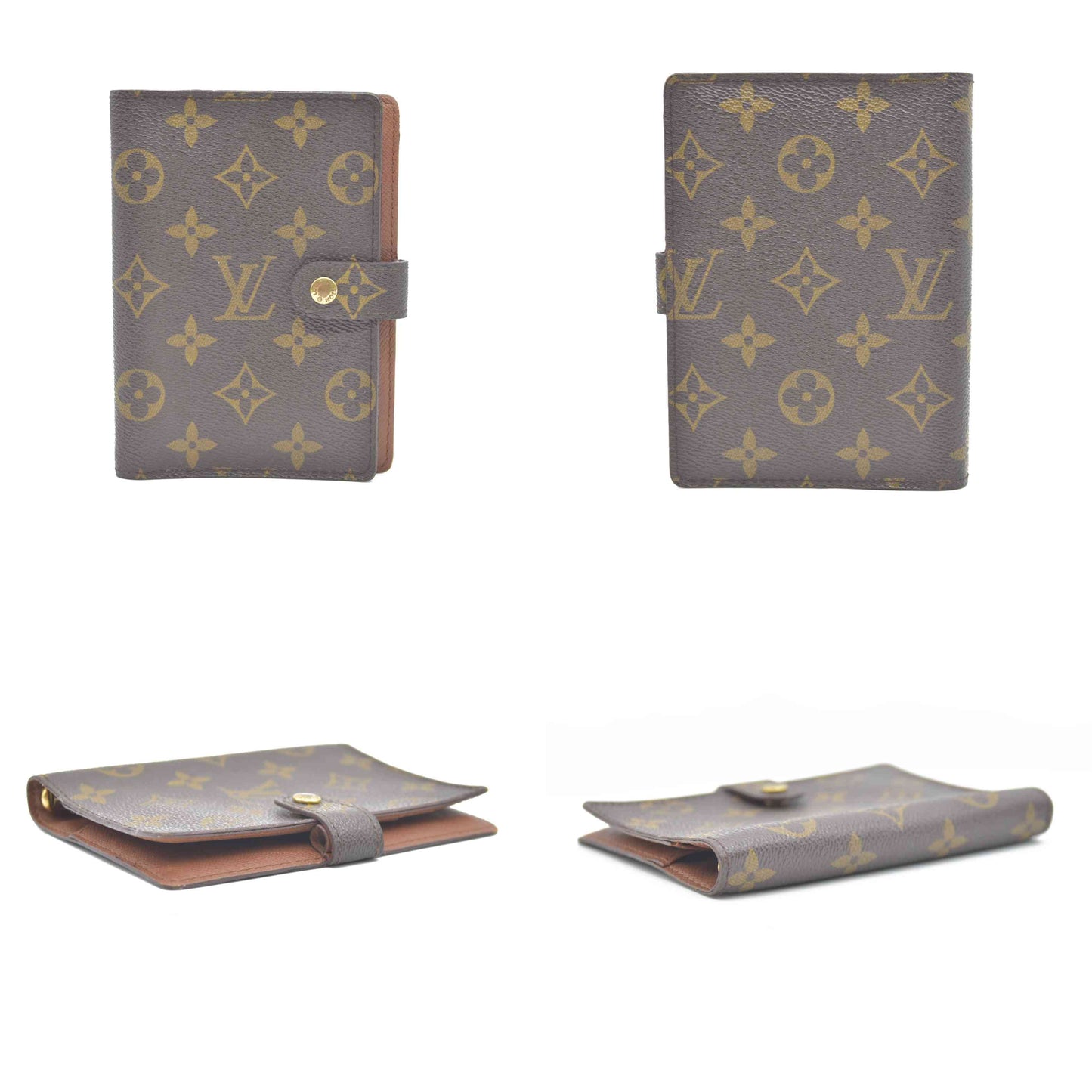 Louis Vuitton Monogram Agenda PM Notebook Cover Brown CA1907